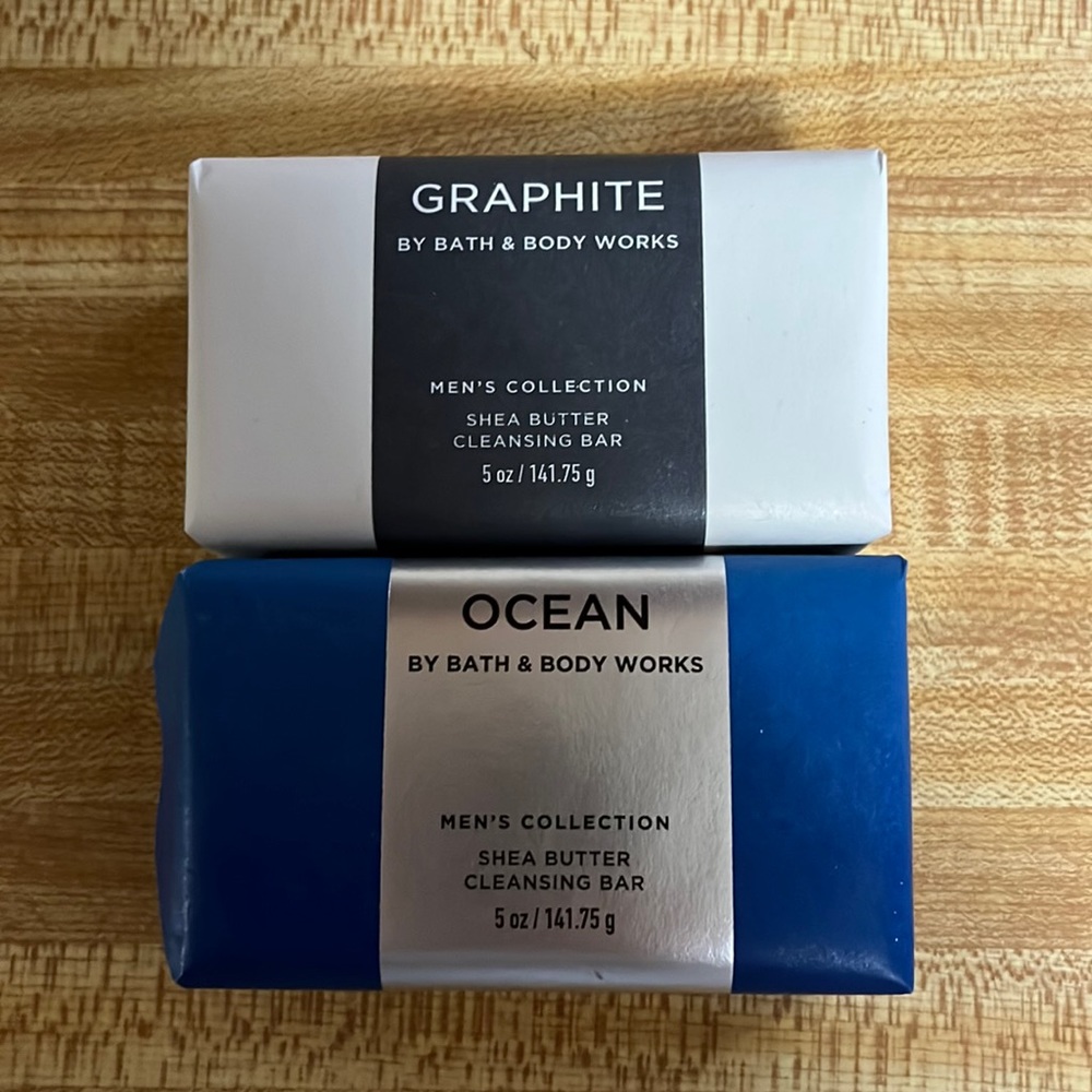 Mens shea butter cleansing bar